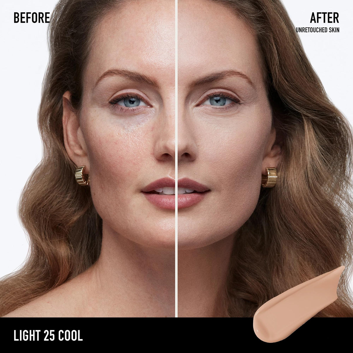 bareMinerals barepro swatch range on arm demonstrating shade match