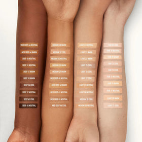 bareMinerals close-up texture shot showing smooth mineral matte finish