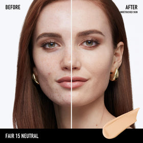 bareMinerals barePro texture close-up highlighting smooth matte coverage