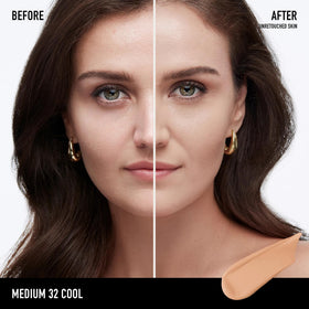 bareMinerals texture closeup highlighting smooth matte finish and blendability