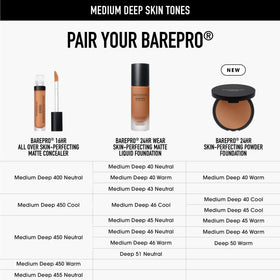 bareMinerals compact tucked in a purse ready for touch-ups during travel