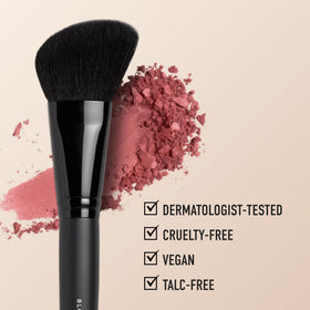 bareMinerals applied on cheek demonstrating natural glow and buildable color