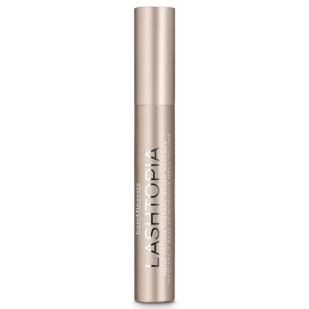 bareMinerals brush closeup with tapered bristles for precise separation