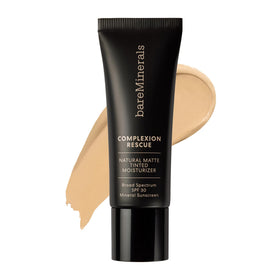 bareMinerals front packaging showing shade Bamboo 5.5 and benefit SPF 30