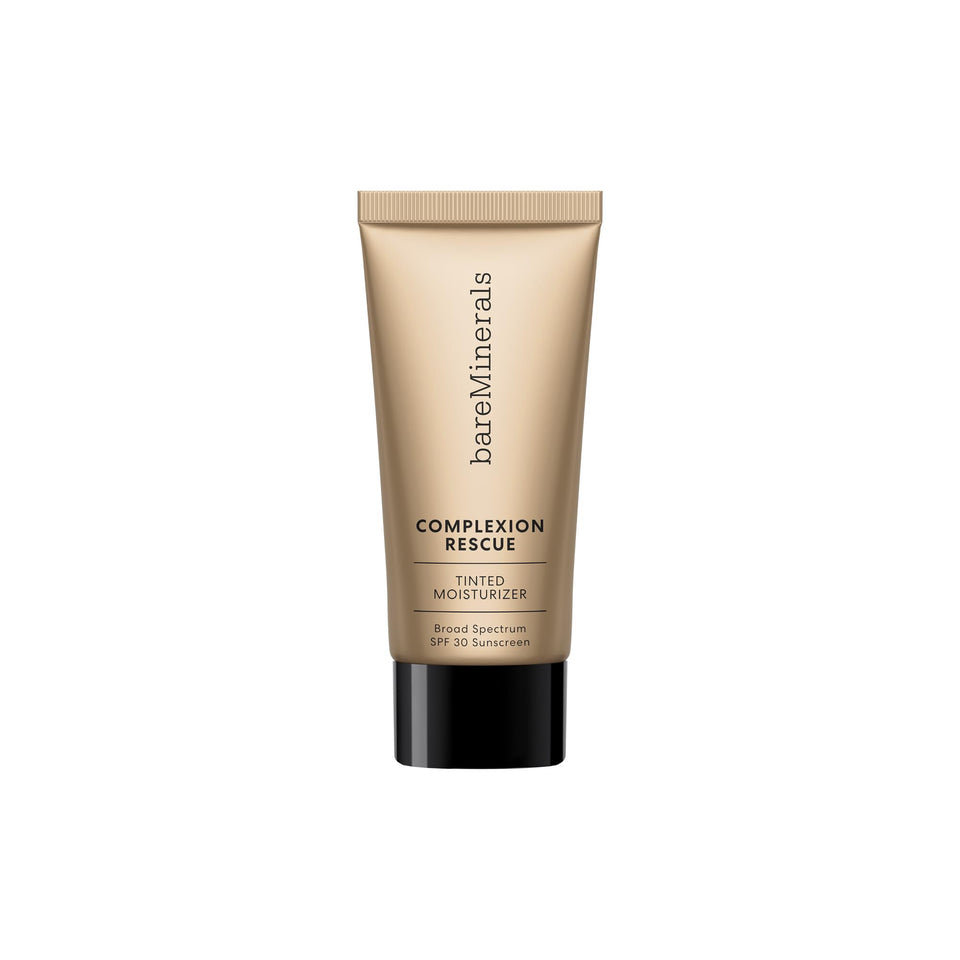bareMinerals front packaging showing travel-size tube and SPF benefit