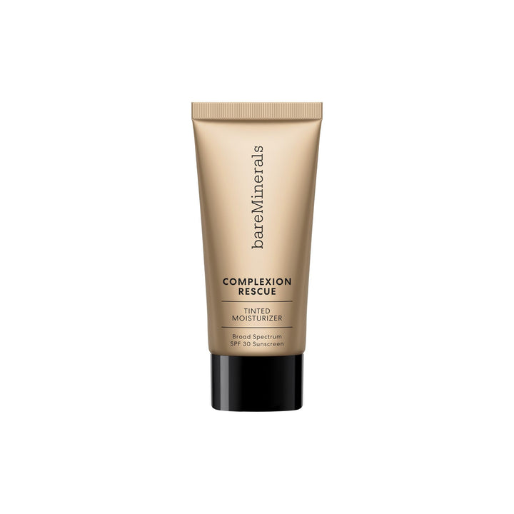 bareMinerals front packaging travel-size tube showing shade Bamboo 5.5 and benefits