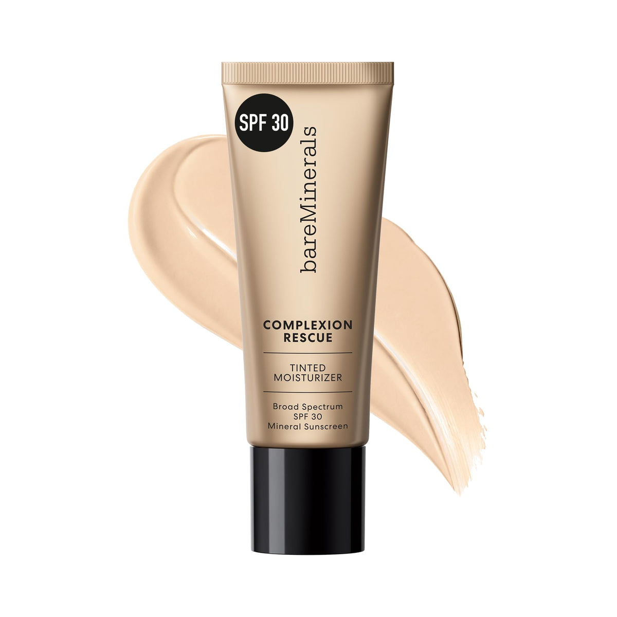 bareMinerals tube front view showing Birch 1.5 shade for everyday protection