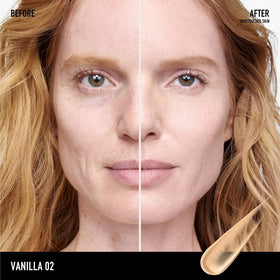 bareMinerals texture close-up highlighting creamy hydrating finish