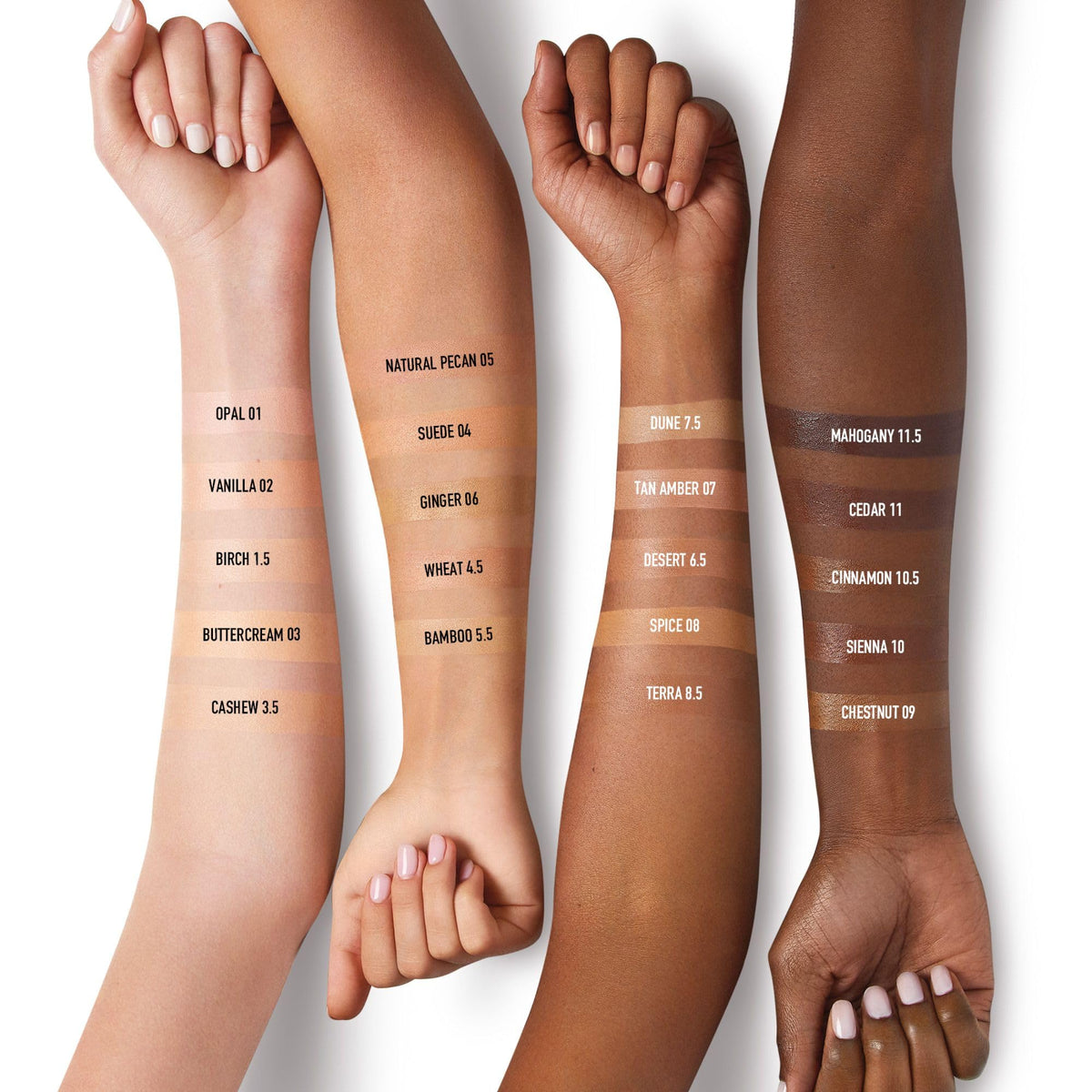 bareMinerals tube staged with skincare items for everyday routine idea