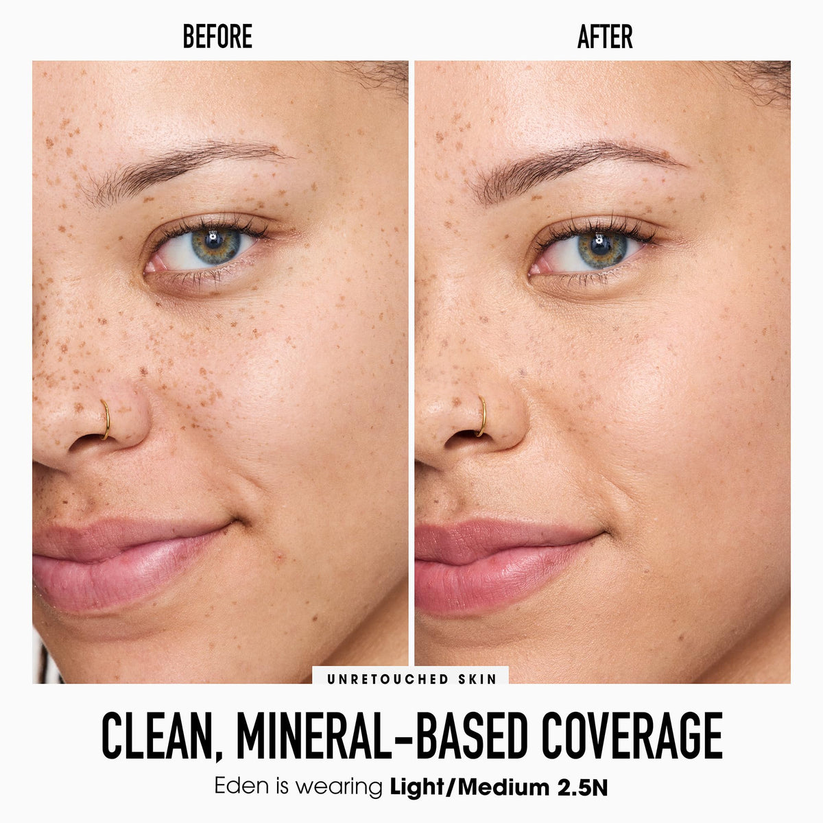 bareMinerals doe-foot applicator delivering precise application and easy control