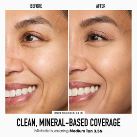 bareMinerals doe-foot applicator close-up showing precise tip for targeted, mess-free application
