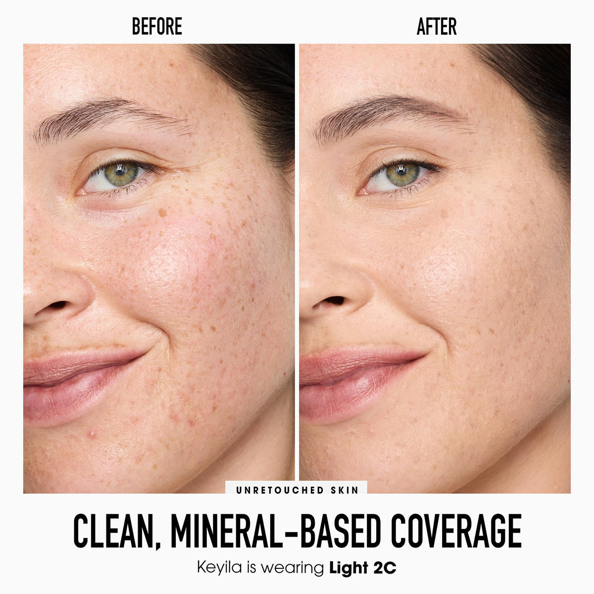 bareMinerals doe-foot applicator poised for precise under-eye placement