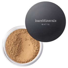 bareMinerals foundation front packaging showing shade and benefits