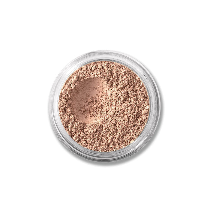 bareMinerals front packaging showing Bisque shade and clean design benefit: easy shade recognition