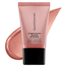 bareMinerals front packaging showing Kiss of Pink and benefits