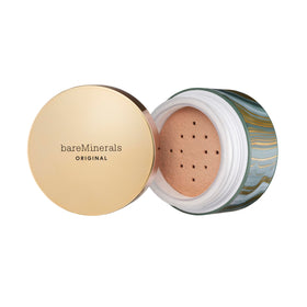 bareMinerals front packaging showing medium tan shade and value size benefit