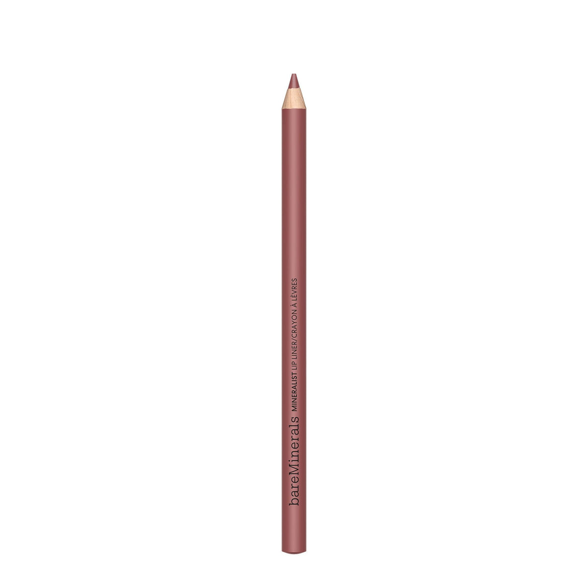 bareMinerals front packaging showing the pencil and shade for clear identification and appeal