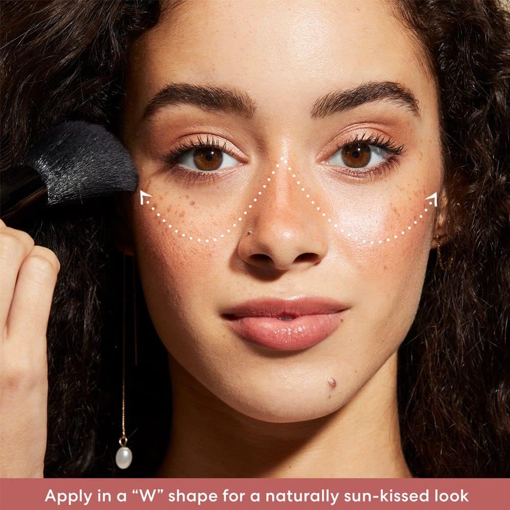 bareMinerals dual-shade pan showing mixable tones for custom color