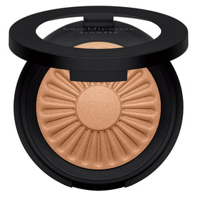 bareMinerals front compact view showing sleek packaging and easy one-step glow