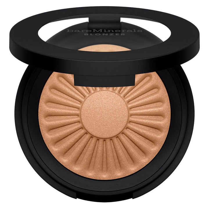 bareMinerals front compact view showing sleek packaging and easy one-step glow