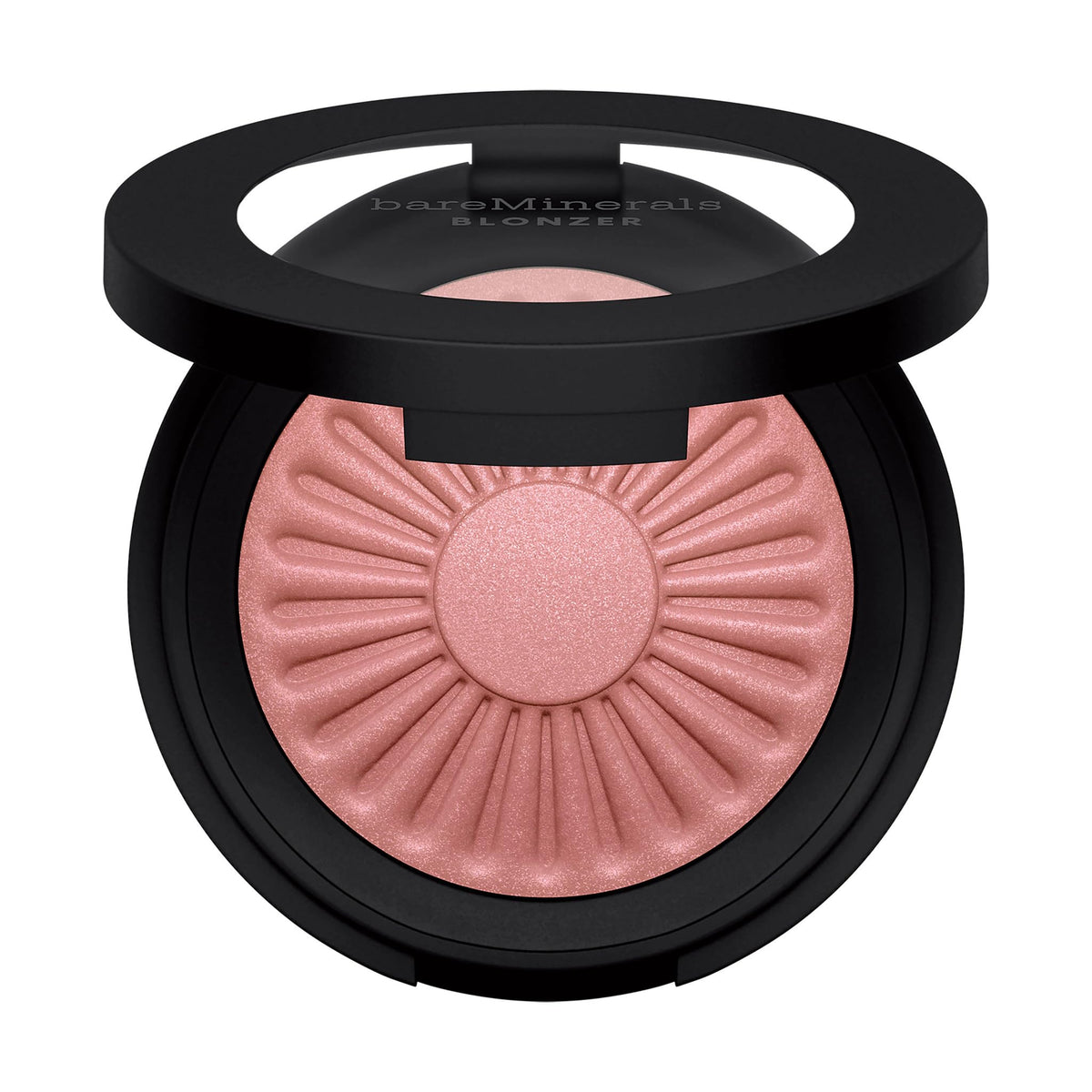 bareMinerals front packaging showing compact and logo for shelf-ready appeal
