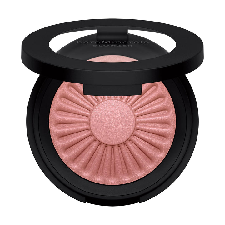 bareMinerals front packaging showing compact and logo for shelf-ready appeal