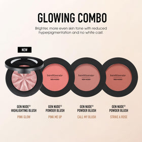bareMinerals packaging and ingredient panel showing clean, vegan formulation benefit