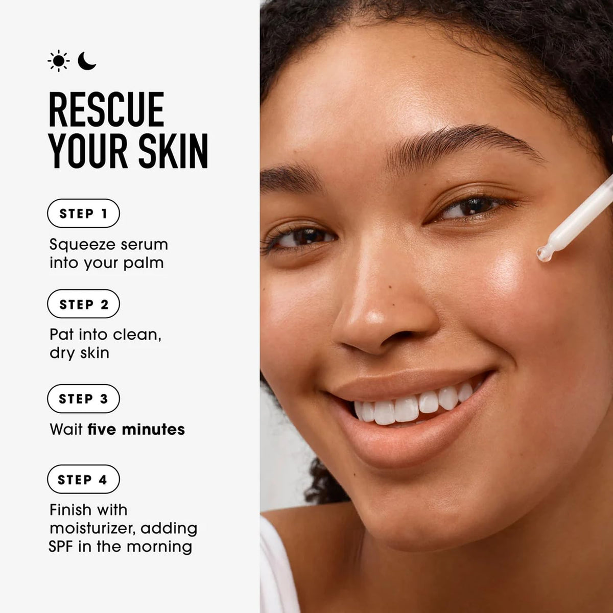bareMinerals ingredient label highlighting niacinamide and Chebula