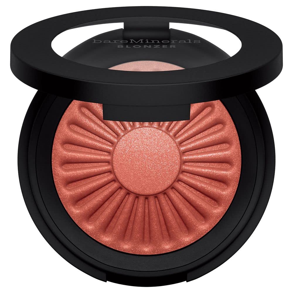 bareMinerals front compact showing Kiss of Rose blonzer for easy identification