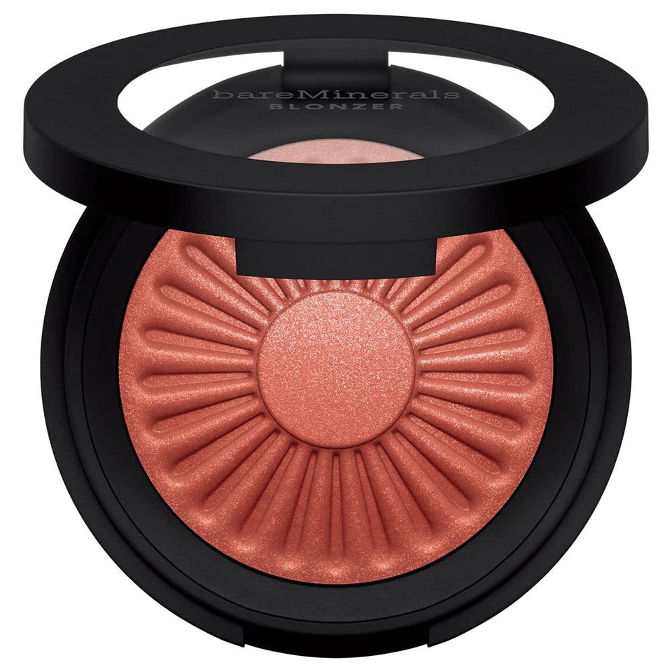 bareMinerals front compact showing Kiss of Rose blonzer for easy identification