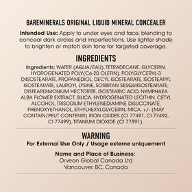 bareMinerals in a daily makeup bag for quick touch-ups on the go