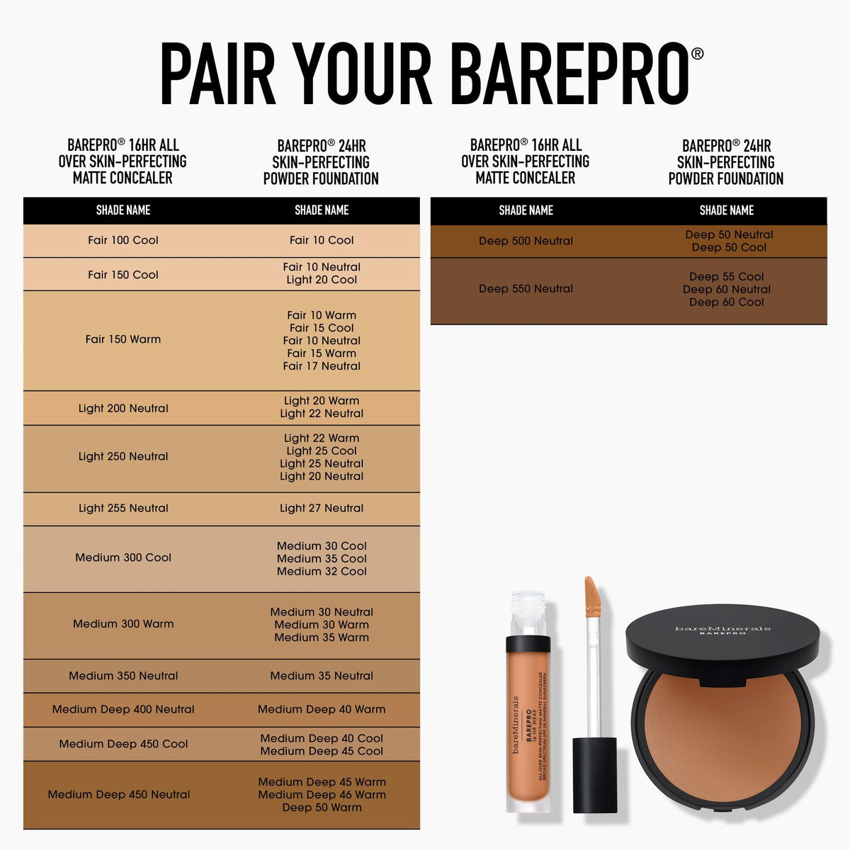 bareMinerals worn in daytime setting illustrating matte finish and oil-control benefit