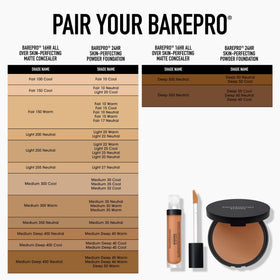 bareMinerals worn in daytime setting illustrating matte finish and oil-control benefit