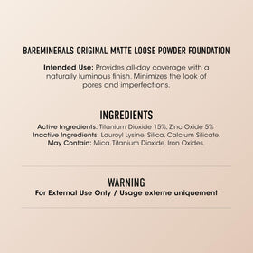 bareMinerals in a morning routine lifestyle shot conveying fresh, shine-free skin