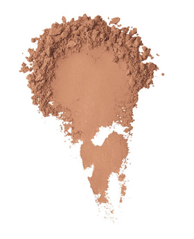 bareMinerals powder texture close-up highlighting lightweight coverage