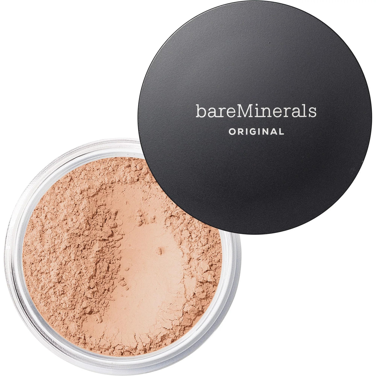 bareMinerals front packaging showing compact jar and shade Medium 10 for easy selection