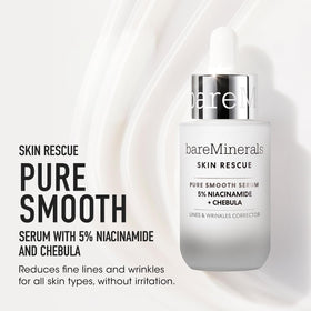 bareMinerals pipette dispensing serum highlighting texture and purity