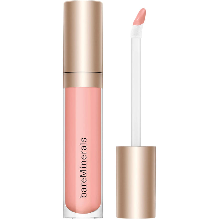 bareMinerals front packaging showing serenity shade and glossy finish benefits