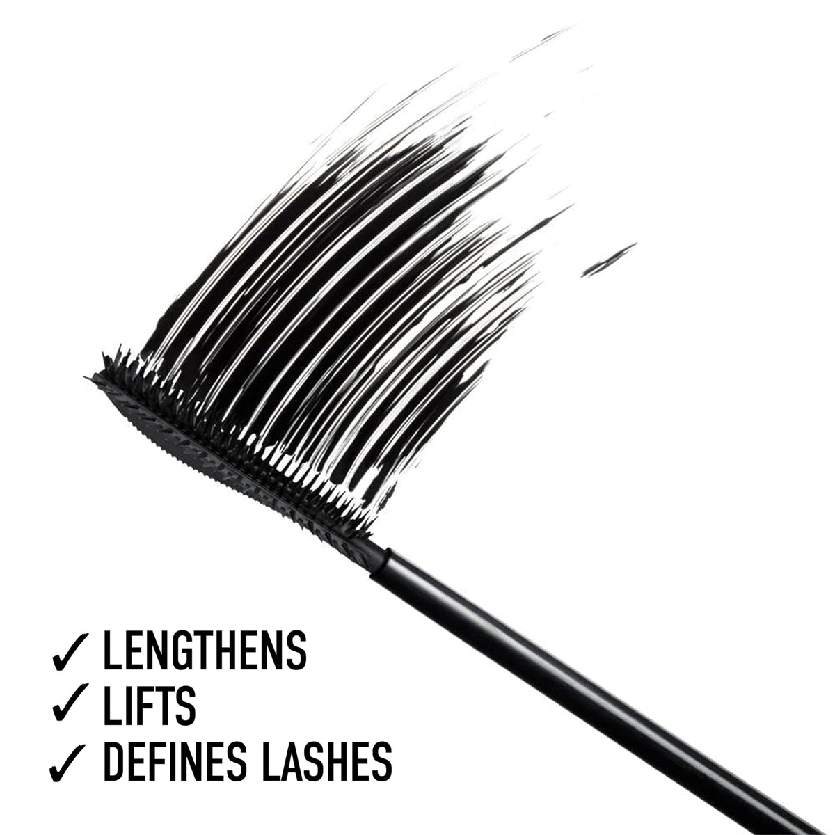 bareMinerals size scale next to coin showing full-size tube portability