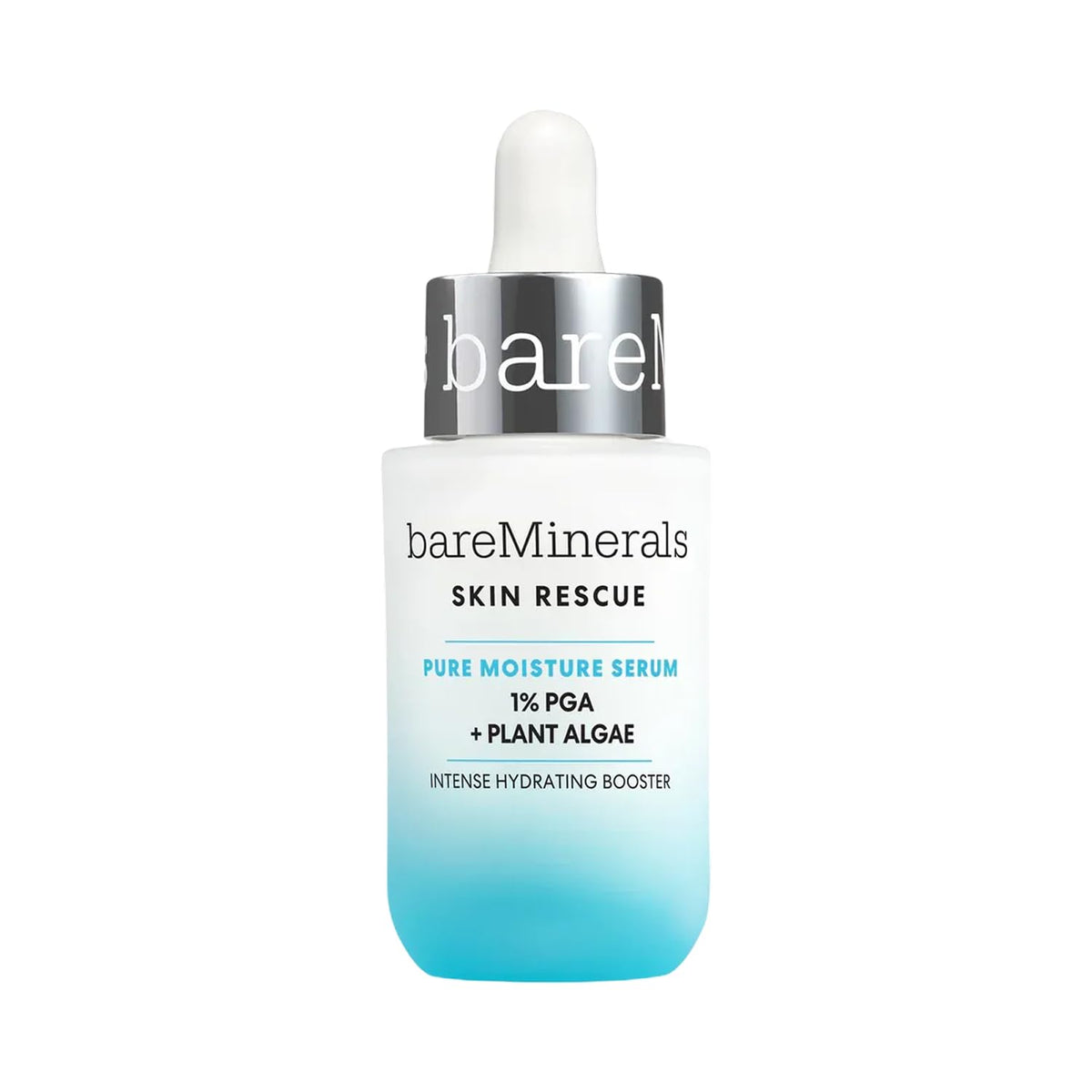 bareMinerals front packaging showing serum bottle and brand benefits