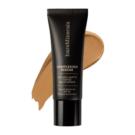 bareMinerals front packaging showing shade and benefit of matte finish