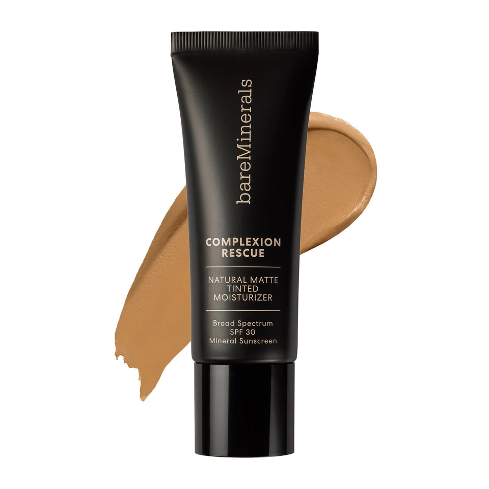bareMinerals front packaging showing shade and benefit of matte finish
