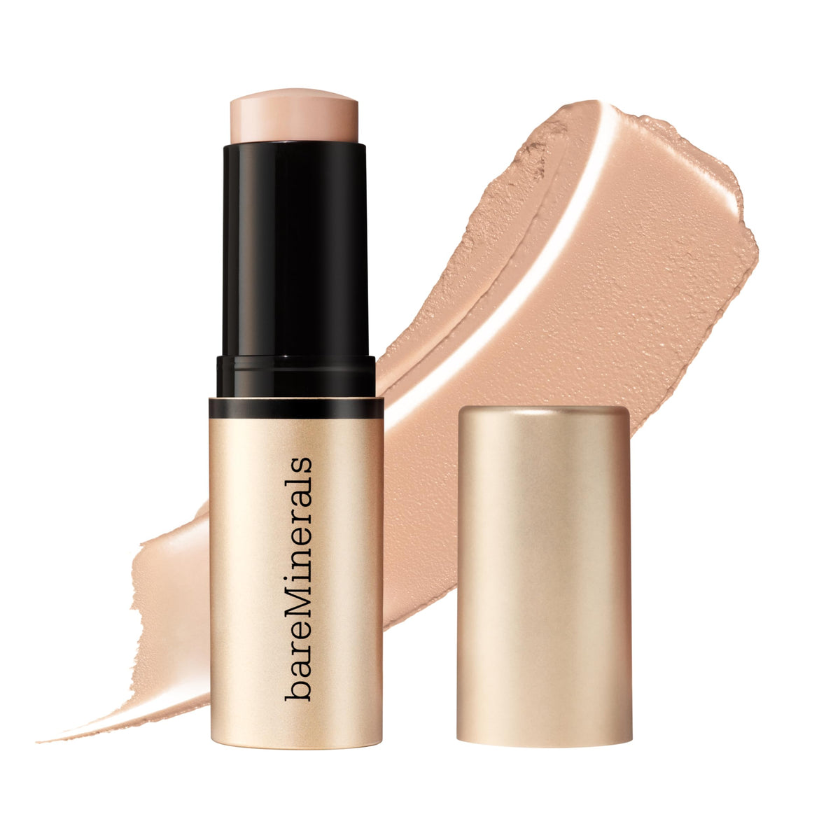 bareMinerals front packaging of the stick showing shade and convenience
