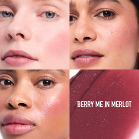 bareMinerals close-up of balm texture, showing creamy glide for smooth application