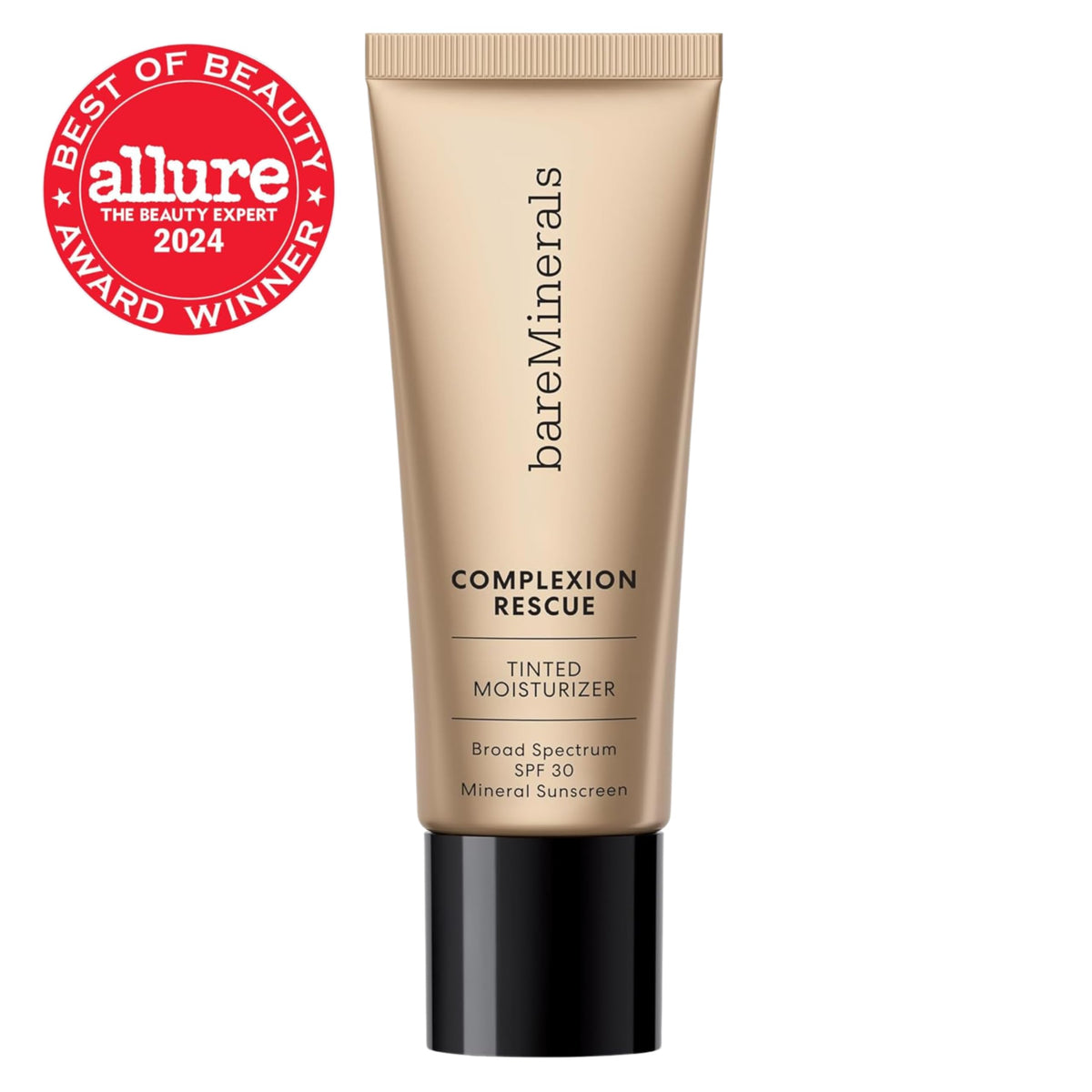 bareMinerals texture close-up displaying dewy, hydrating finish
