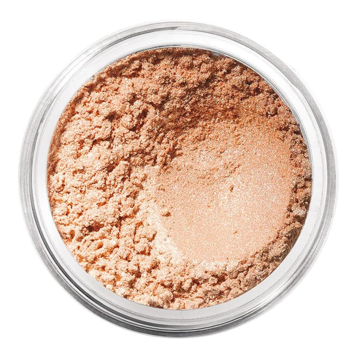 bareMinerals front packaging showing Vanilla Sugar loose mineral eyeshadow benefit easy storage