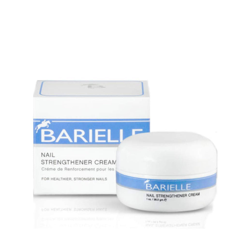 BARIELLE front packaging showing product and benefits for stronger nails