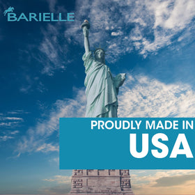 BARIELLE label close-up highlighting formulation details and benefits