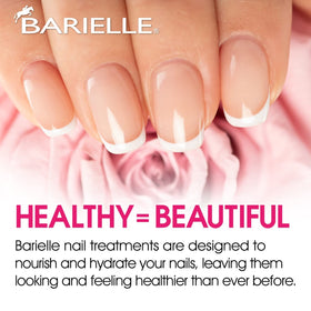 BARIELLE jar next to hand for scale to show travel-friendly size