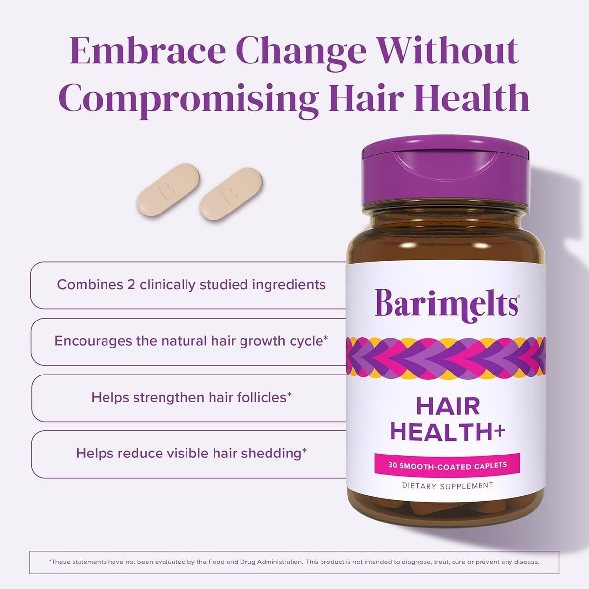 BariMelts keratin close-up highlighting KeraGEN-IV for stronger hair
